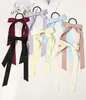 Fashion Satin Hairpin Hairbands Doublesided Rubbon Streater Bow Clain Clips Scrunchie Solid Clip Barrets Femmes Accessoires de cheveux 5029958