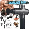 Masseurs électriques Click Click Massage Gun avec 7 têtes de massage et Produits de massage mécanique à 30 vitesses Y240425