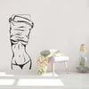 Wall Stickers Creative Living Room Bedroom Decoration Sexy Girl Sticker Mural Art Decals Wallpaper Home Decor