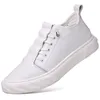 Casual Shoes Men's Dress Hiss Platform High Heels Höjd Öka affärsmannen äkta läderhöjande 6/8cm