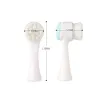 Nettoyeurs Doublement outil de soins de soins de la peau en silicone Nettoyage pour le visage Brosse Nettoyage Vibration Massage facial Lavage Produit en gros