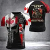 Men's T-Shirts 2023 Canada T-shirts Canada Flag 3d Printed Fashion Veteran Short Slve O-neck T Graphic Oversized Camouflage Mens Clothin T240419