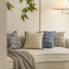 Подушка Nordic ins в стиле обложка Черно -белая геометрическая лесная декоративные подушки спальня для спальни кровать диван наволот