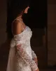 Spring Fashion Sukienki ślubne Seksowne paski spaghetti szata de Mariee Appliques koronkowe niestandardowe suknie ślubne boho