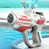 Electric Automatic Water Gun Children High-pressure Outdoor Beach Large-capacity Swimming Pool Summer Toy for Children Boy Gifts 240417