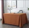 Table Cloth Pure Color Thickened Conference Tablecloth Rectangular Office Exhibition Dark Green Gray22