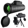 Telescopes 40X60 Day & Night Vision DualFocus HD Optics Zoom Monocular Telescope Waterproof Super Clear for Outdoor Hunting