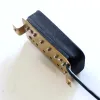 Eimer Donlis Rail und Hex Sechs Pole Stange Humbucker Gitarren -Pickups mit hoher Ausgangsbrückenabholung in schwarzen/weißen Zebrafarben