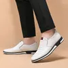 Sapatos casuais 2024 Autumn Bottom Men Men Moda Branca Fashion Business Formal Sneakers Zapatos para hombres