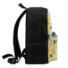Backpack Flower Clumps For Student School Laptop Travel Bag Boho Fashion Designer Trending Cute Textile Pattern
