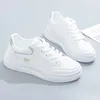 Casual Shoes Women's Summer Thick Sole White Spring Autumn Breathable Platform Tennis Woman Trend Round Head Female Sneaker2024