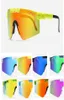 Óculos de sol com lentes espelhadas polarizadas com lentes espelhadas com lentes espelhadas