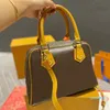 Sac Manhattan Vintage pour femmes, 6 sacs à main en cuir véritable, matériel classique avec lettres, fourre-tout de haute qualité