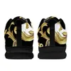 Lässige Schuhe Instantarts Frauen Sneakers Mode Barock Leopard Design Flach für Damen Outdoor-Schnürgitter Zapatos