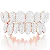 Custom Hot Sale Hip Hop Jewelry Diamond Grillz Iced Out 925 Sterling Silver Moissanite Teeth Grillz