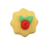 Simulazione decorativa simulazione Resin cookie biscotti frutta biscotti cartone animato piatti piatti adesivi frigorifero accessori per cellulare