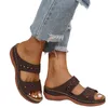 Sandálias elegantes para mulheres chinelos de verão