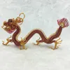 Estatuetas decorativas colecionáveis dragão estatueta artesanal ornamento de artesanato em miniatura chinesa para carro em casa