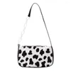 Bag Fashion Skulle Female Animal Zebra zebra Modella catena Prugna Prugna Pulsa semplice ogni giorno