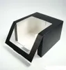 100pcs Paper Hat Box mit PVC Fenster Baseball Cap Beret Party Hat Packboxes Geschenkverpackungsbox SN34685383389