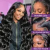 IRL 30 40 -дюймовый 13x6 HD Body Wave Lace Front Human Hair Slueld Brazilian Water 13x4 Фронтал для женщин 240408