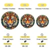 3D Puzzles Popular 3d Animal Tiger Wooden Jigsaw Puzzle Adult Puzzle Gift Unique Wooden Diy Crafts Family Puzzle Game Jigsaw Holiday Gifts 240419