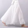 Scherma elastica in vita Maxi gonna bohémien con grande stile etnico di orlo fluido a-line per casual