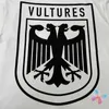 T-shirts voor heren 24SS Summer Vultures T-shirts katoen dubbele adelaar kop afdrukken korte sle toppen modestraat casual losse t-shirt j240419