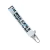 Chazhou Brand Offs Key Chain Plastic Transparent Dropper Трехмерная буква