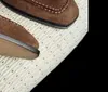Hommes tendance tendance business chaussures habillées décontractées à la main brune en daim marron