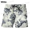 Shorts pour hommes camouflage graphique shorts de plage pour hommes 3D Print de surf shorts de bain sec rapide