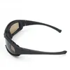 Eyewear extérieure 1 Set Motorcycle Tactique de prise de vue CS Tacticsfield X7 Polarisant les lunettes de soleil Tactical Vision nocturne