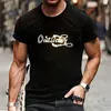 メンズTシャツファッションメンズ品質Tシャツ夏のカジュアルストリートショートスリーブベア衣料品TシャツOネックラインストーンスポーツTシャツY2K