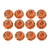 Fleurs décoratives 12pcs Pumpkins artificiels Mini simulation Modèle de citrouille pour Halloween Table Toppiece Piece d'automne Automne Saison d'automne