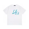 Bandas de designer de homens camisetas de moda preta branca de manga curta de luxo Padrão de letra de camiseta Tamanho XS-4xl#W.001