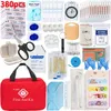First Aid Supply First Aid Kit 26-401 Piece All-Purpose Tactical Emergency Kit in the Car Military Acessory Survival Kits Camping Medical Bag D240419