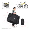 Bags Rhinowalk 26 Inch Folding EBicycle Carry Bag Portable Cycling Bike Transport Case Travel Bicycle Accessories Bike Box