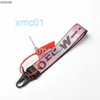 Key Rings Luxury Fashion Chains Clear Rubber s Ring Men Women Canvas Chain Embroidery Letters Pendant Belt77myono1