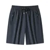 Herren Shorts Sommer lässige lockere und atmungsaktive Jogging Tactical Reißverschluss Pocket Fitness Street Vielseitige Kleidung