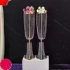 Flower 80Cm/100Cm Acrylic Wedding Ball Decoration Holder Table Centerpiece Vase Stand Crystal Candlestick Party C0720g02