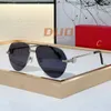 2024 Neue Sonnenbrille von höchster Qualität Mode -Brillen Designer für Sonnenbrille Damen Halten Sie echte UV400 polarisierte Linsen Herren Retro Brille Original mit Box