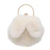 Shell Mite Bunny War Plush Bag 2022 Новая тенденция модная сумочка универсальная сумка по скрещиванию супер горячая личность девушка с одним плечевым сумкой