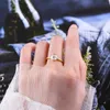 Кольцо для солятерии Lnngy 6,5 мм рамки Moissanite Diamond Ring For Women Wedding Bague изысканный 925 серебряный серебряный пасьян