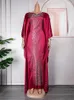 Roupas étnicas 2024 Ramadã eid abaya mulher muçulmana Dubai longos vestidos de festas de casamento islâmico elegantes, vestido de casamento islâmico, africano kaftan boubou