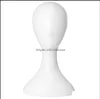 Mannequin Heads Hair Care Styling Tools Products Pro Female Plastic Résumé Manikin Head Model Wig Display Stand Drop Livrot 7792560