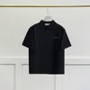 ショートスリーブのFOシリーズMen's and Women's Cotton's High Street SiliconeプリントダブルラインTシャツ