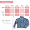 Party Supplies Pearl Demin Jean Jacket Anpassad personlig med namn Baby Gift Wedding Poshoot Birthday Pography Girl Daughter Siste