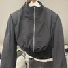 女性用ジャケット女性日焼け止め服シンプルな韓国のファッションパフスリーブカジュアルコート通気性アウトウェアY2Kハラジュクデザインシック
