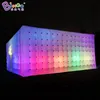 40x26.2x13.2ft Lumières à LED nouvellement sur mesure annonçant une tente de commerce gonflable de tente tente carrée soufflée d'air pour une décoration de fête d'événement extérieur