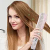 Rhinestone Flat Iron For a Perm Straightening Irons LCD Display Floating 2 Inches Wide Plate Hair Straightener Curler 240401